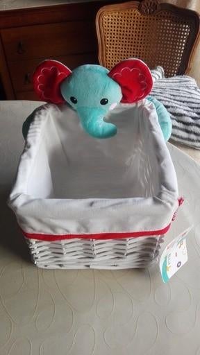 opbergbox box mand kinderkamer olifant, Enlèvement ou Envoi, Neuf