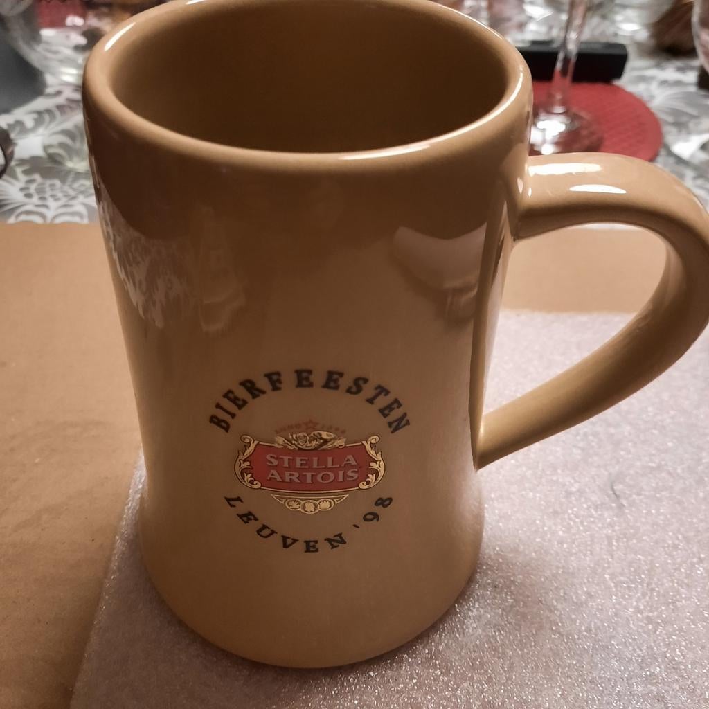 Bierkan bierfeesten Leuven '98 - Gouden Hoorn 550 jaar ., Ophalen of Verzenden