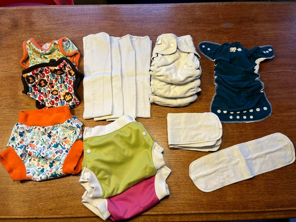 Couches lavables de nuit - 4 à 12 kg, Kinderen en Baby's, Ophalen, Gebruikt