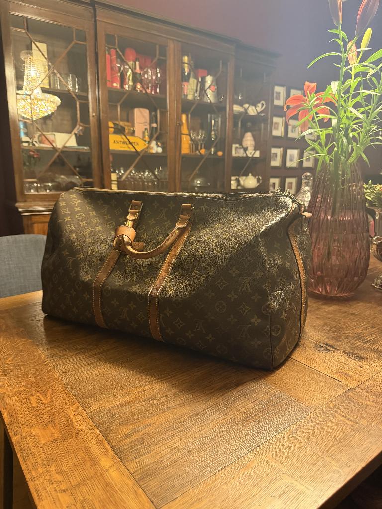 Louis Vuitton Keepall 55, Enlèvement, Utilisé, Brun, Autres types