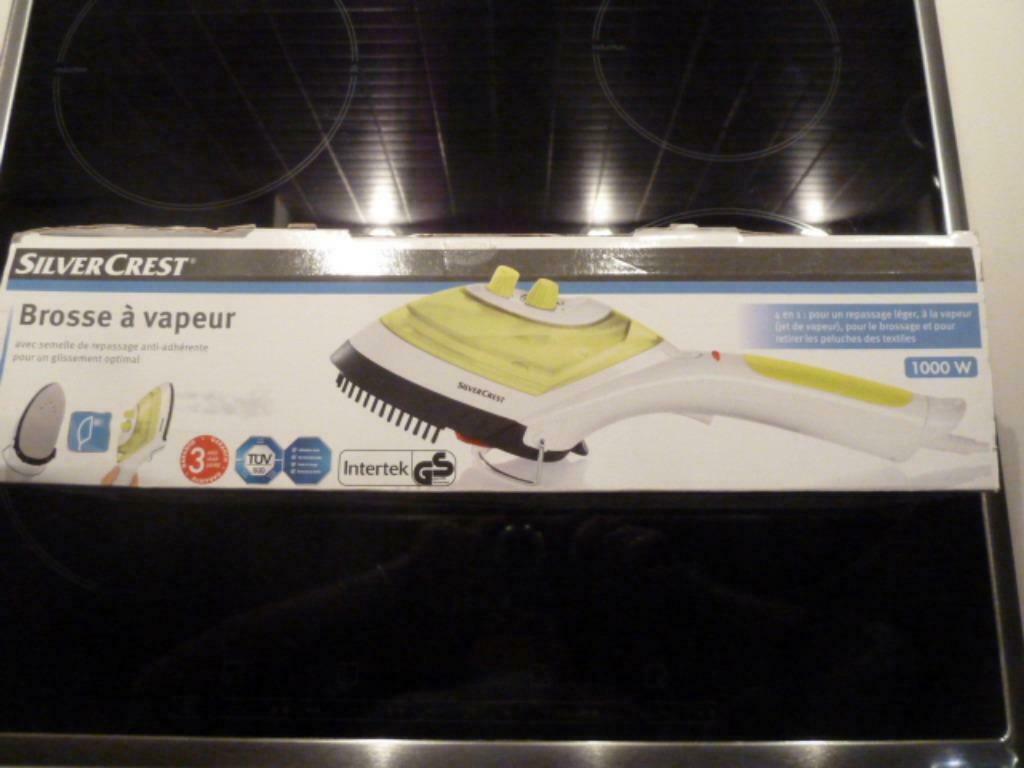 Elektrische stoomborstel 1000W antiaanbakzool, Ophalen of Verzenden, Nieuw, Strijkijzer met snoer