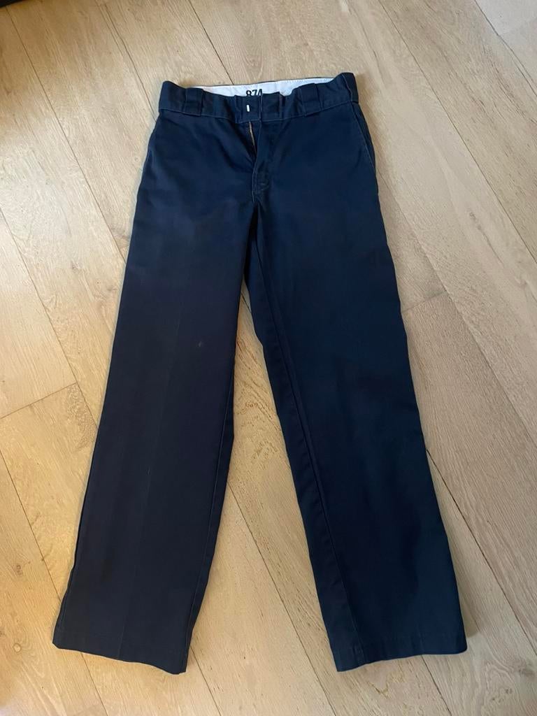 Dickies navy blauw (w28L30) - broek, Ophalen of Verzenden, Zo goed als nieuw