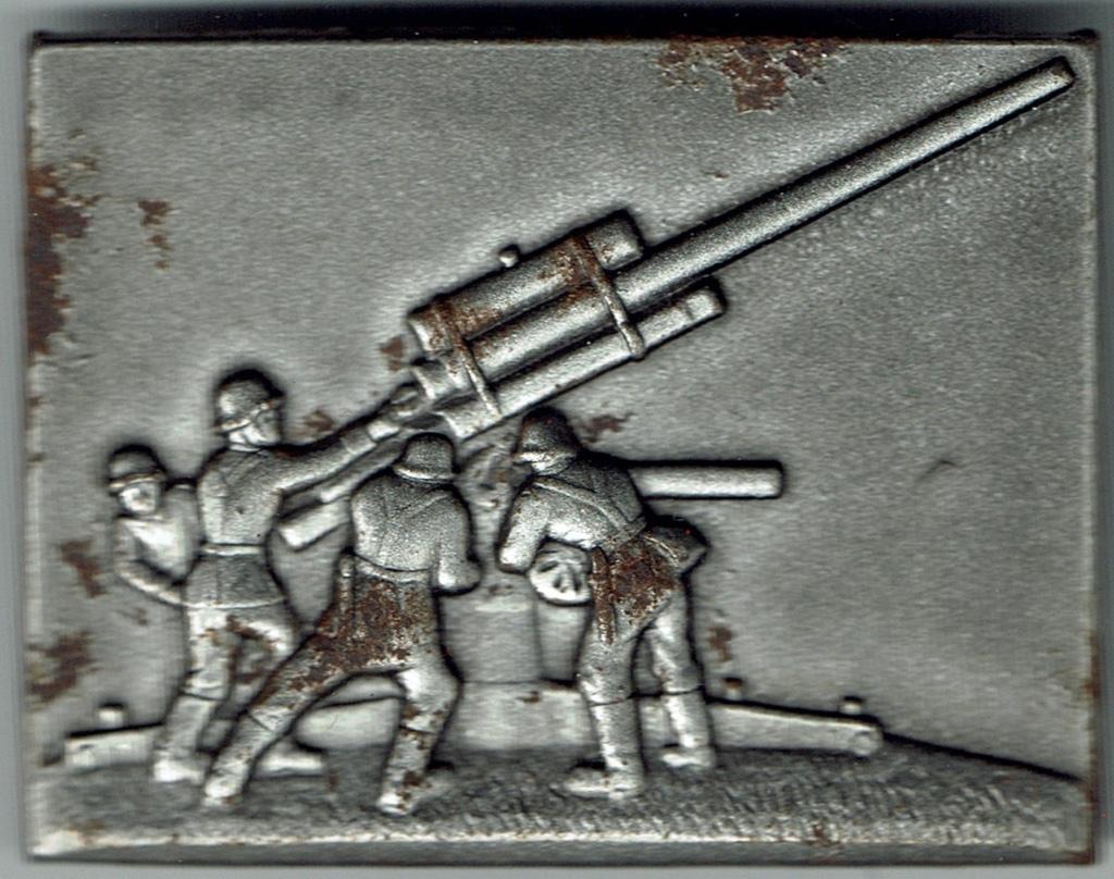 Broche FLAK WW2, Collections, Envoi, Armée de terre, Autres types
