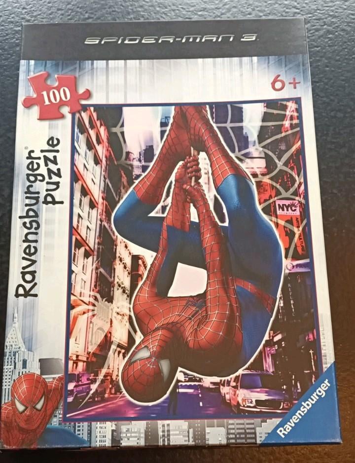 Puzzle Spiderman (100 pièces), Enlèvement, Plus de 50 pièces, Utilisé, 6 ans ou plus