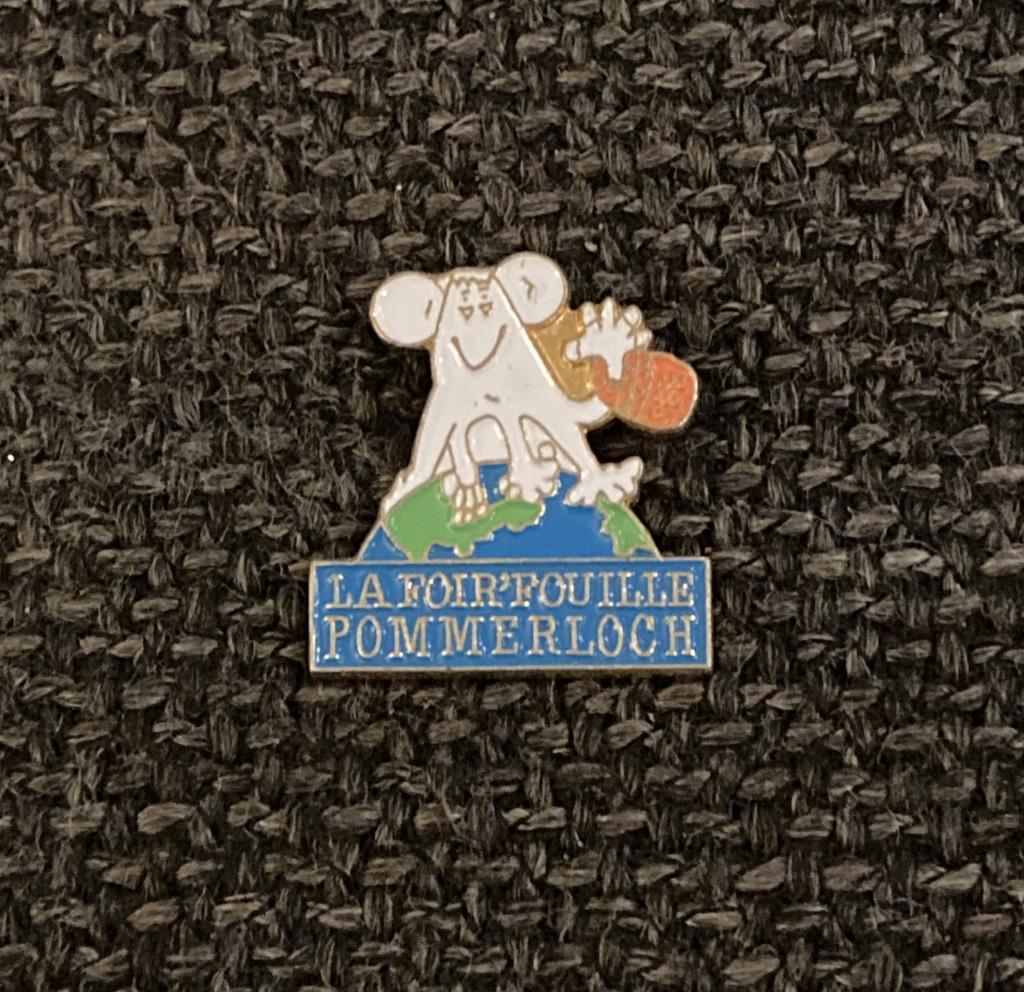 PIN - LA FOIR'FOUILLE - POMMERLOCH - LUXEMBURG, Envoi, Utilisé, Autres sujets/thèmes, Insigne ou Pin's