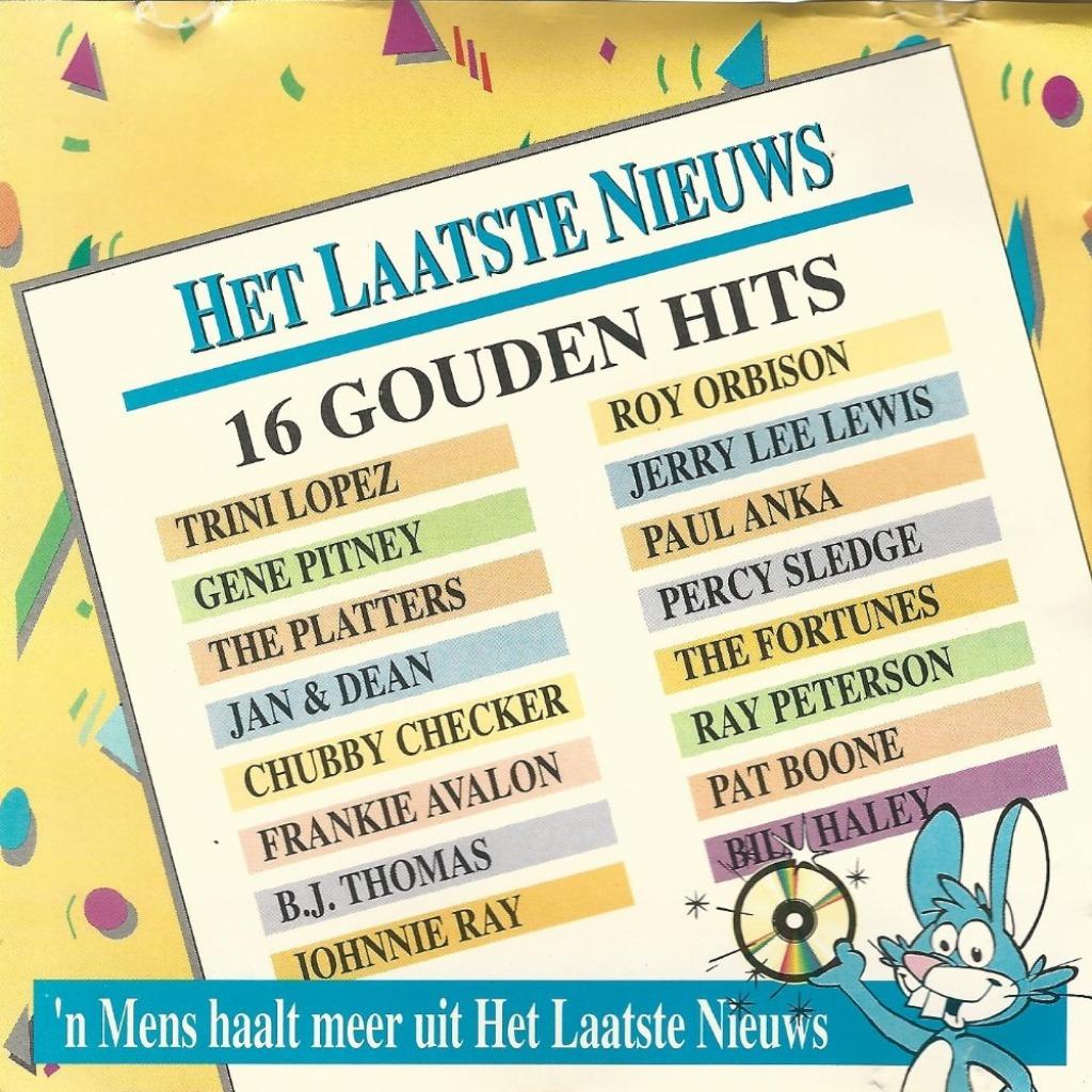 CD * HET LAATSTE NIEUWS - 16 GOUDEN HITS, Enlèvement ou Envoi, Comme neuf