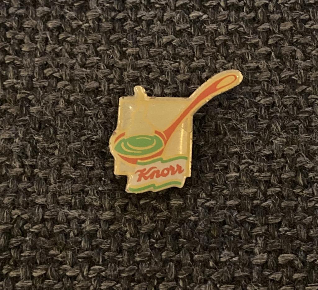 PIN - KNORR, Verzamelen, Verzenden, Gebruikt, Merk, Speldje of Pin