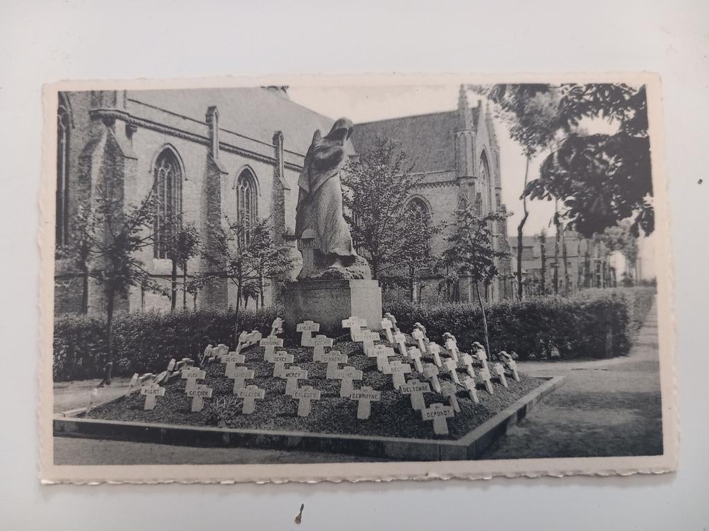 Carte postale Mémorial de guerre de Nieuwpoort Flandres, Envoi, Non affranchie, Flandre Occidentale