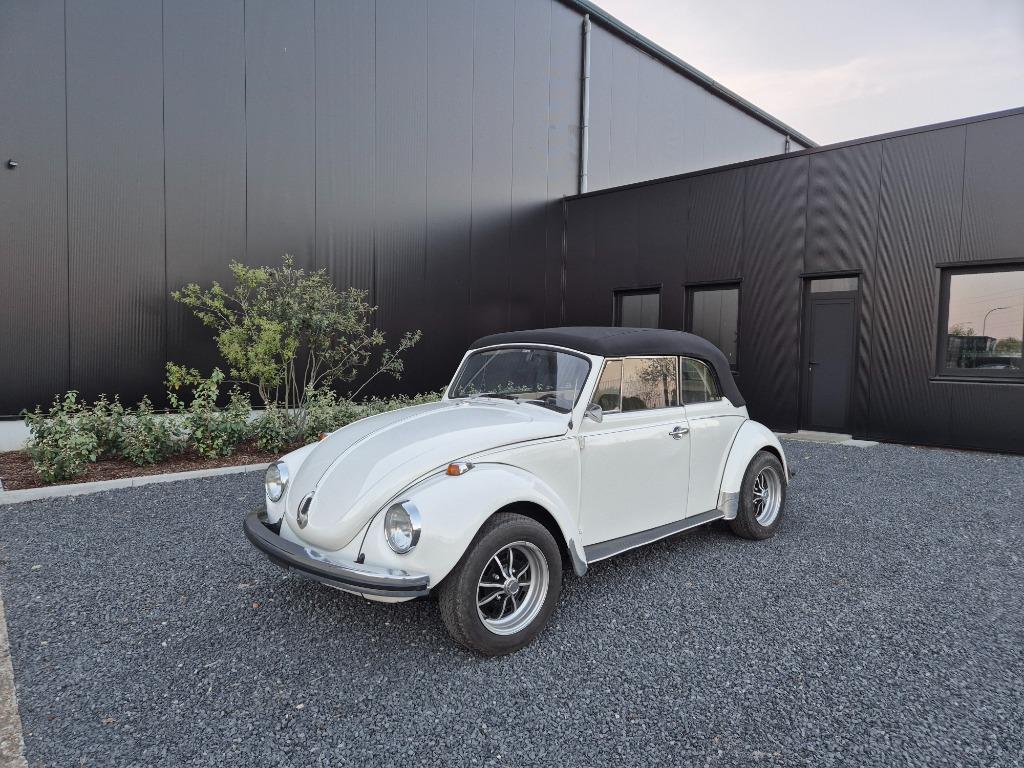 VW Kever 1302LS Cabriolet, Autos, Entreprise, Cabriolet, Noir, 5 places