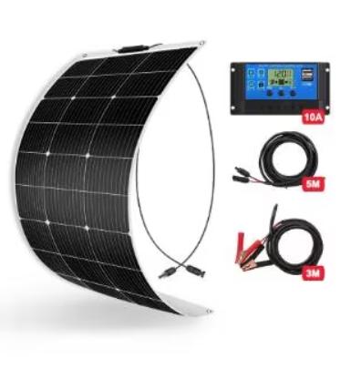 Kit de panneaux solaires flexibles de 100 watts, Bricolage & Construction, Panneaux solaires & Accessoires, Neuf, Enlèvement ou Envoi