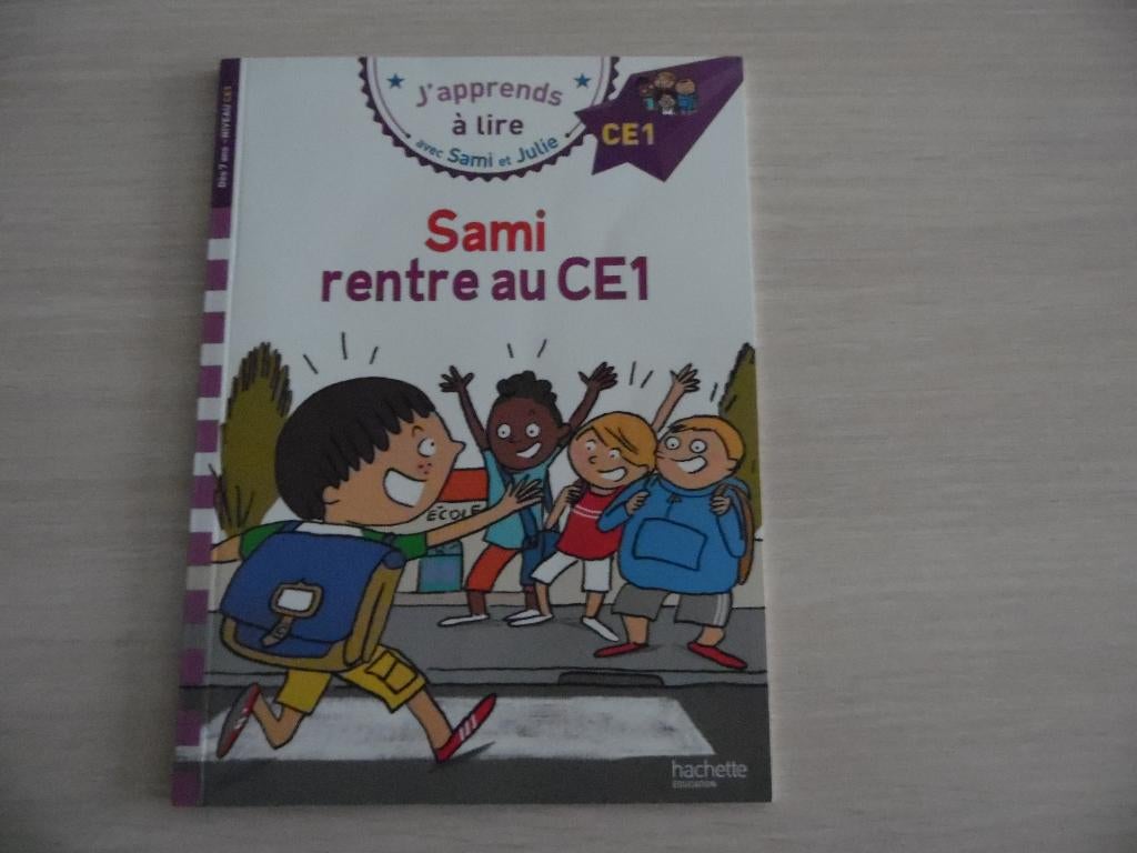 J'APPRENDS À LIRE     SAMI RENTRE AU CE1, Livres, Enlèvement ou Envoi, Fiction général, Comme neuf, Emmanuel Massonaud