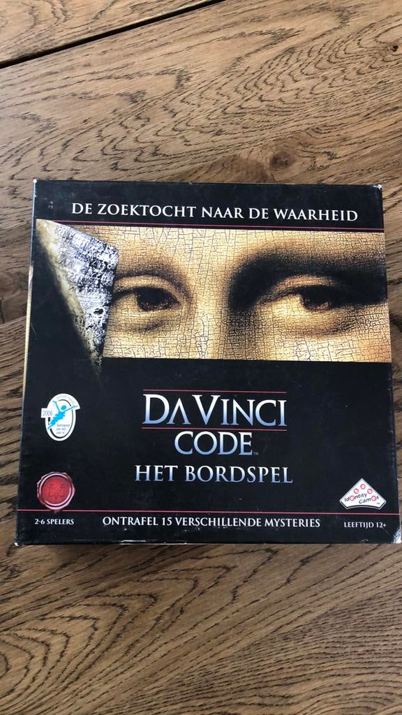 Da vinci code het bordspel, Hobby en Vrije tijd, Ophalen, Zo goed als nieuw