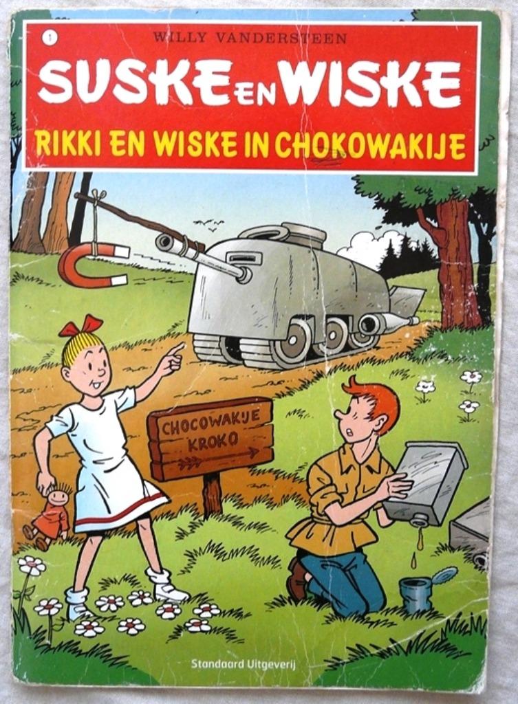 Suske & Wiske, Rikki En Wiske In Chokowakije, Nr.1, 2007.(1), Enlèvement ou Envoi, Willy Vandersteen, Une BD, Utilisé