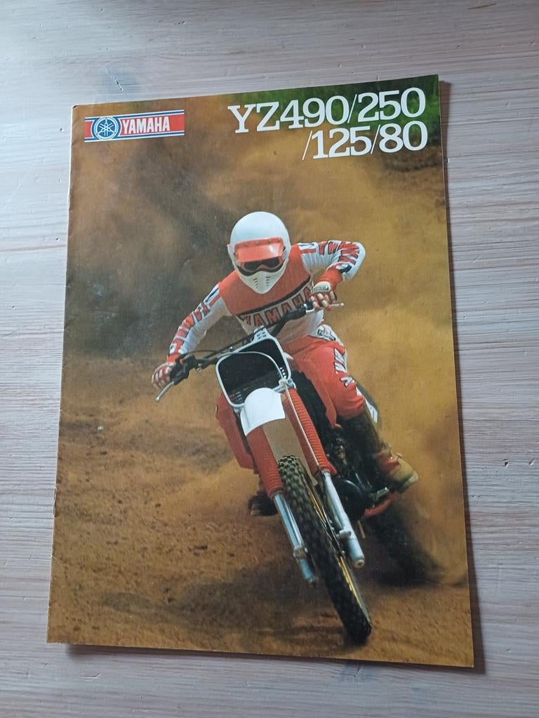 Yamaha oldtimer cross brochures, Enlèvement ou Envoi