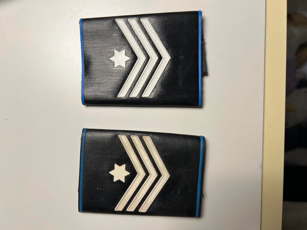 Politie graden, Verzamelen, Militaria | Algemeen, Ophalen