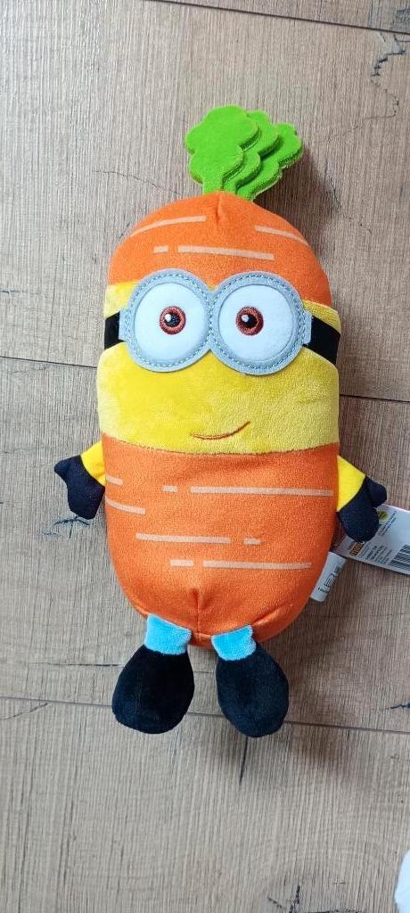 knuffel minion - nieuwstaat, Ophalen of Verzenden, Zo goed als nieuw, Overige typen