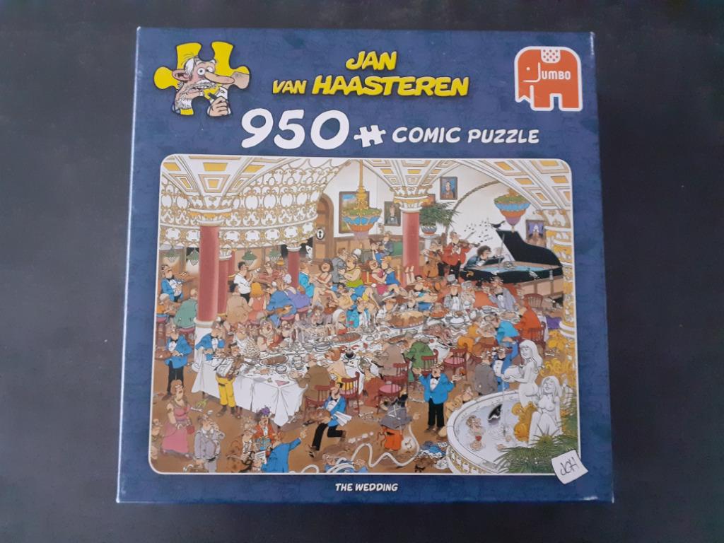 3 puzzles Van Haasteren - 950p, Enlèvement ou Envoi, 500 à 1500 pièces, Comme neuf, Puzzle
