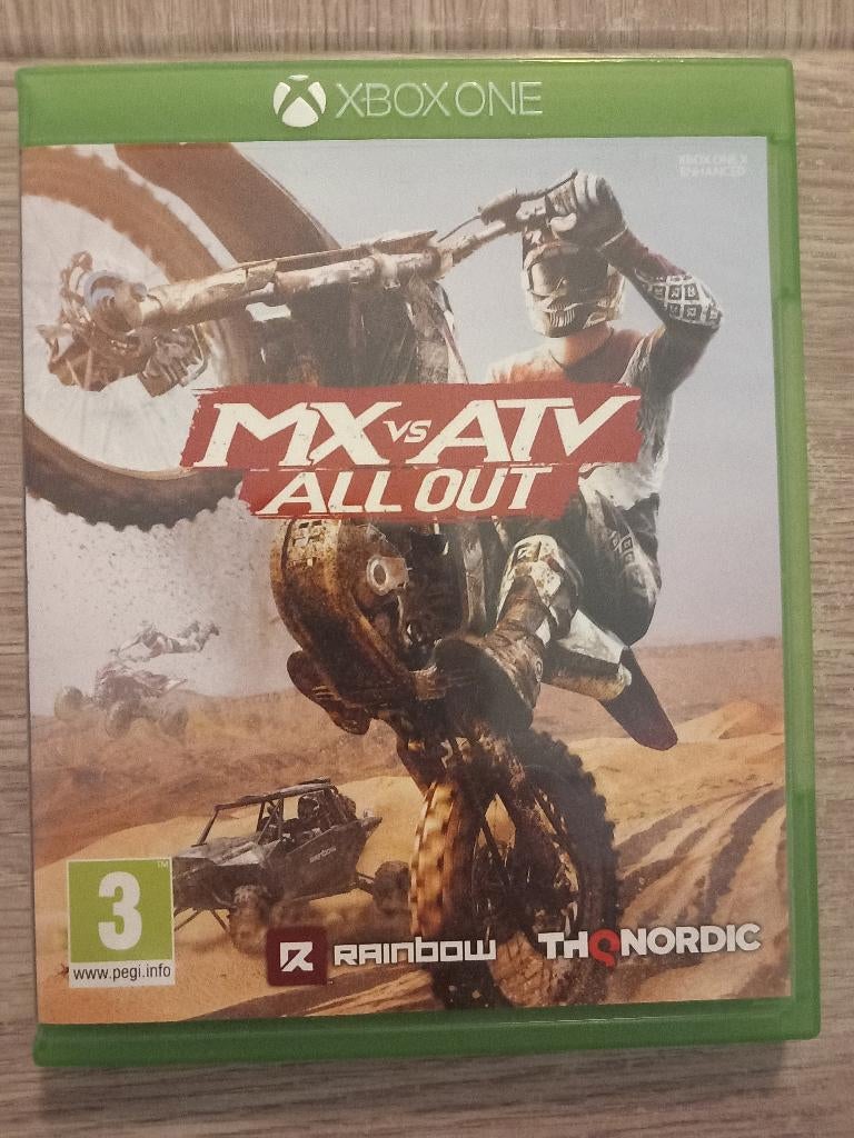 Mx vs atv all out - xbox one, Ophalen of Verzenden, Zo goed als nieuw, Racen en Vliegen