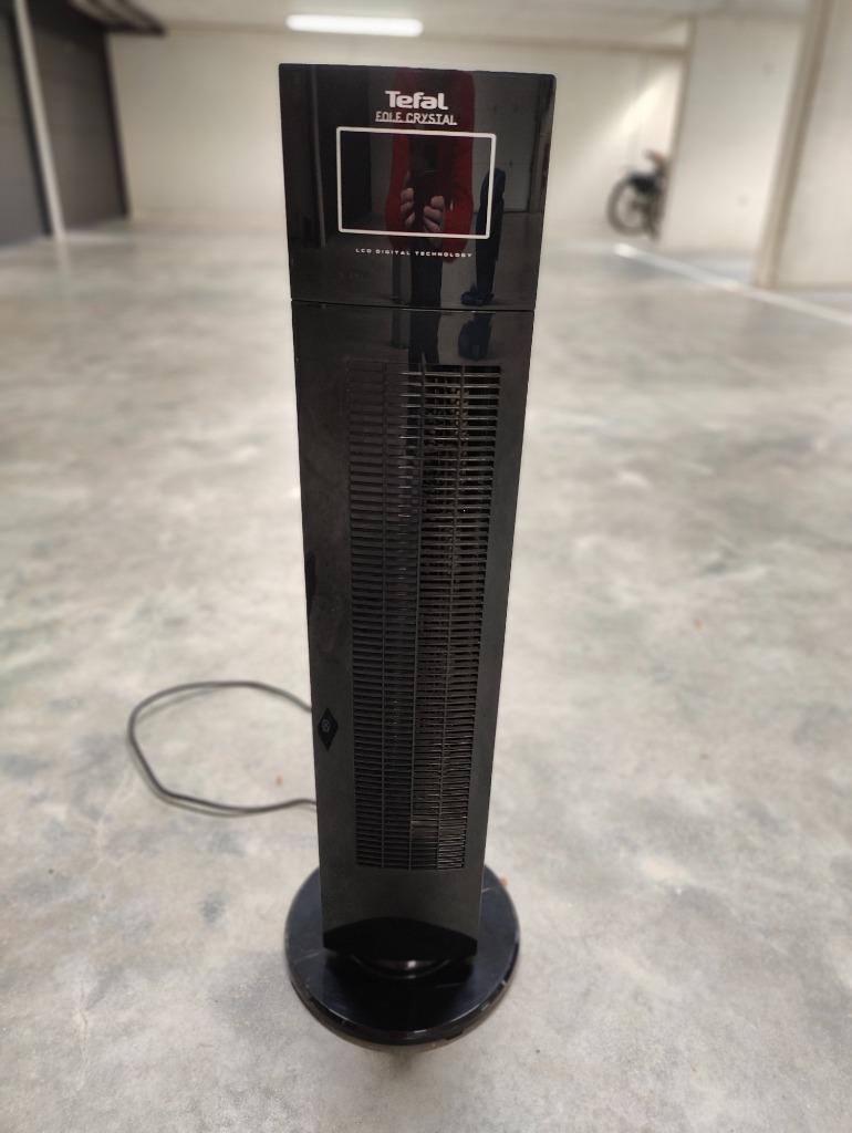 Ventilateur Tefal Eole Crystal, Electroménager, Ventilateurs, Enlèvement, Ventilateur avec télécommande, Comme neuf, Ventilateur tour