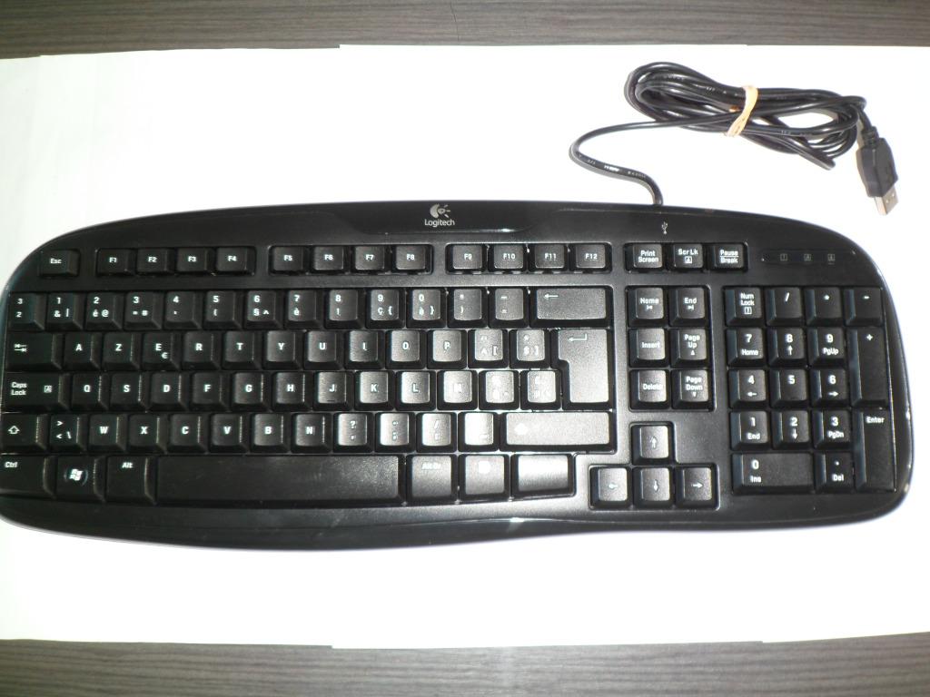 Clavier Logitech Azerty USB Classic 2000 N868017 (-0123), Enlèvement ou Envoi, Azerty, Comme neuf