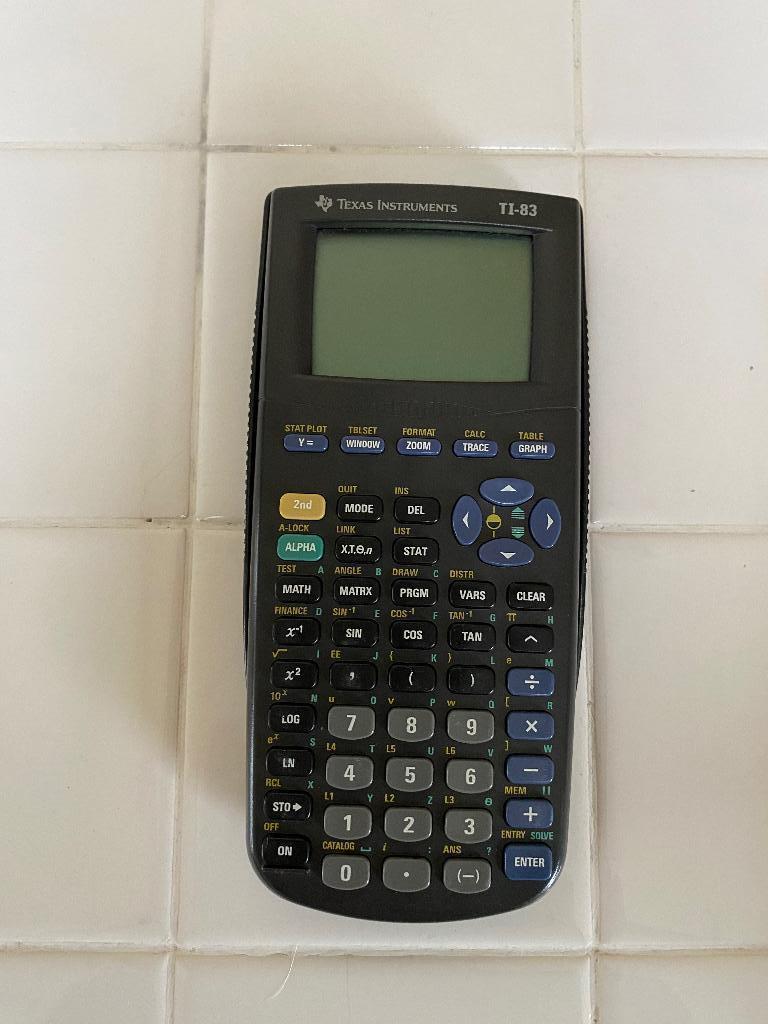TI-83 rekenmachine, Diversen, Ophalen of Verzenden, Grafische rekenmachine, Gebruikt