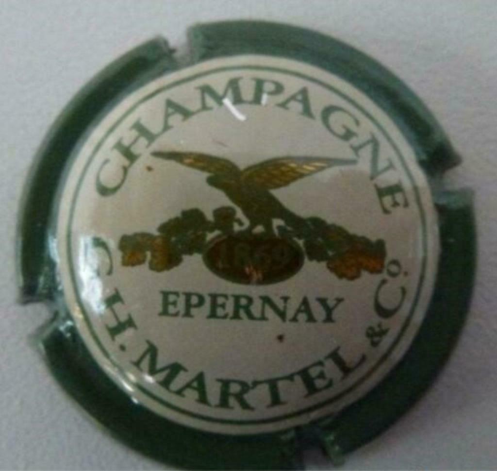 capsule de champagne Epernay G.H. Martel, Envoi, Utilisé, France, Champagne