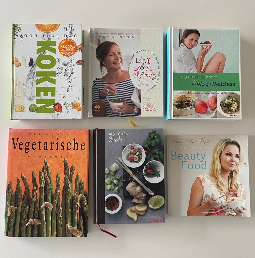 Kookboeken en Gezondheidsboeken, Ophalen, Gelezen