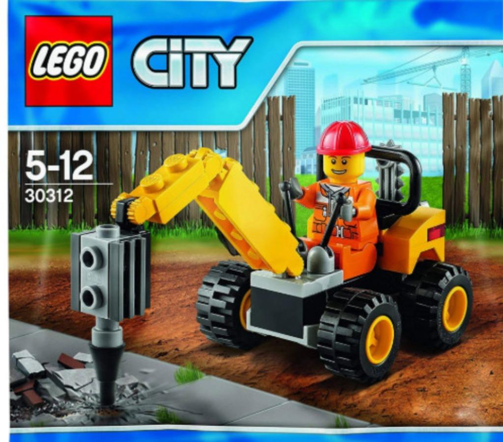 Lego sloopboormachine 30312, Ophalen of Verzenden