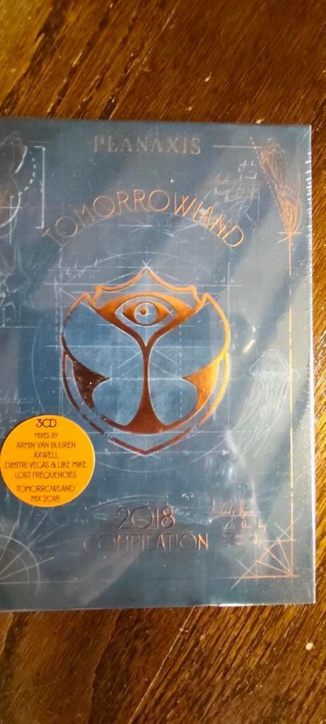 3 dubbele cd Tomorrowland,Planaxis 2018 compilation, Enlèvement ou Envoi, Neuf, dans son emballage
