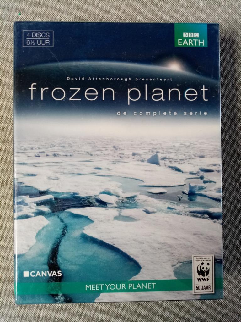 DVD box  Frozen planet, Alle leeftijden, Ophalen of Verzenden, Nieuw in verpakking, Natuur