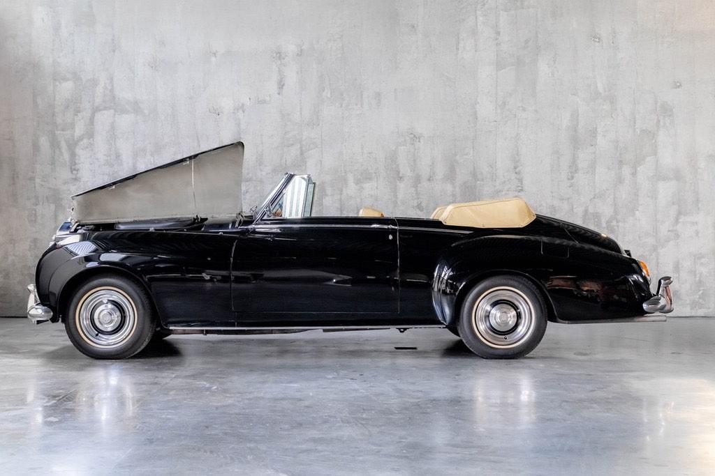 1962 Rolls-Royce Silver Cloud 2 DHC-H.J. Mulliner, Autos, Cuir, Achat, Intérieur cuir, Beige