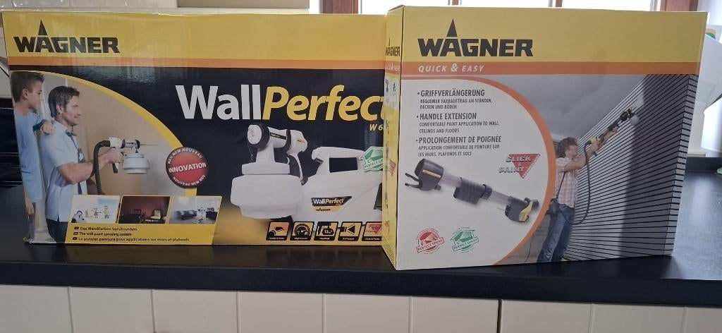 Wagner wallperfect verfspuit, Doe-het-zelf en Bouw, Ophalen, Zo goed als nieuw, Verfspuit of Verfpomp