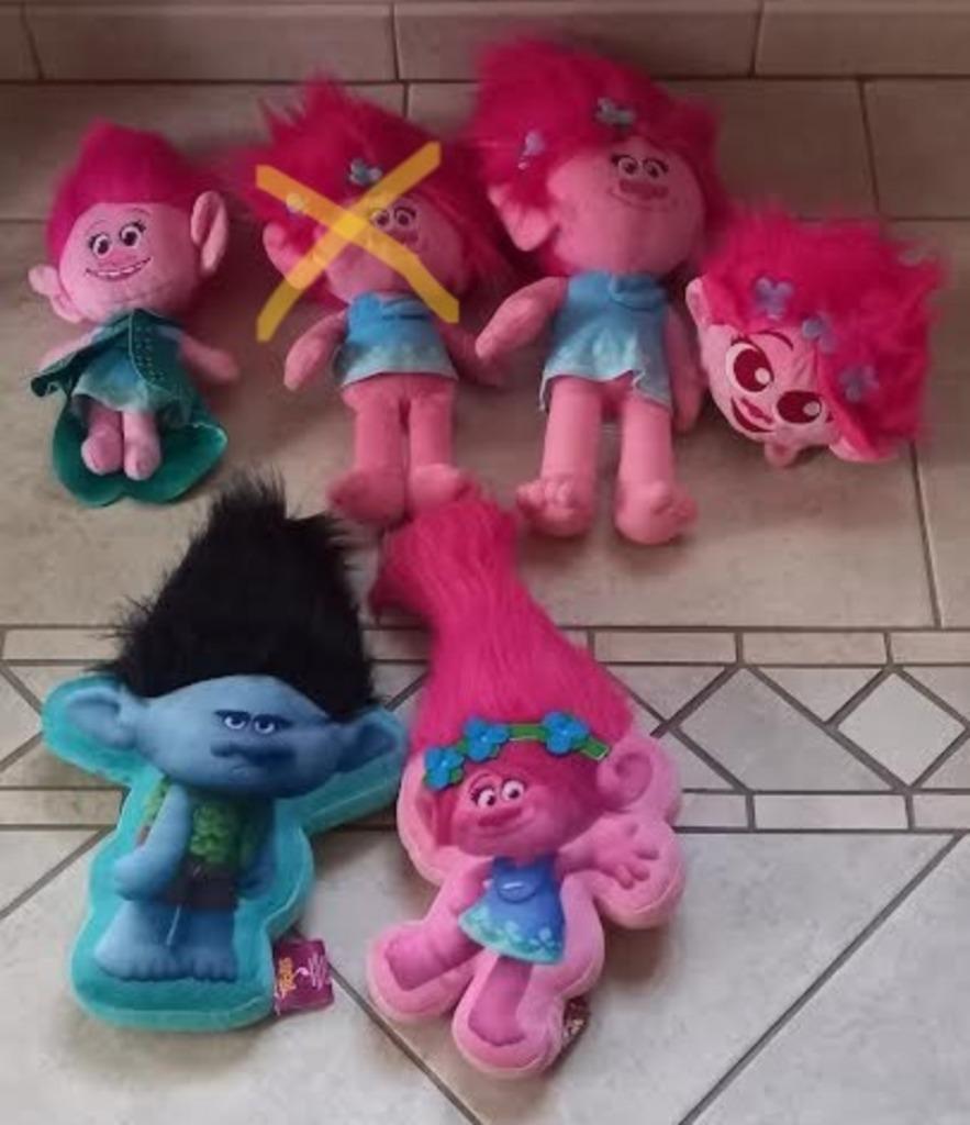 knuffel Trolls, Ophalen of Verzenden, Zo goed als nieuw
