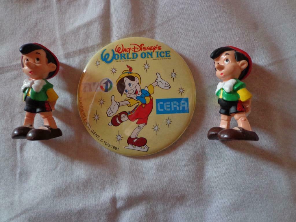 PInokkio badge, Verzamelen, Poppetjes en Figuurtjes, Ophalen, Nieuw