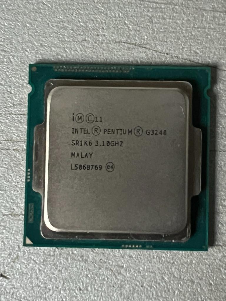 Processeur Intel Pentium G3240 3,1 GHz, Informatique & Logiciels, Enlèvement ou Envoi, Comme neuf, 3 à 4 Ghz, LGA 1150