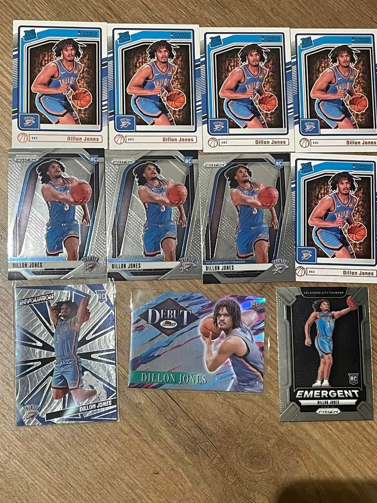 11x Dillon Jones OKC, Enlèvement ou Envoi, Neuf, Plusieurs images