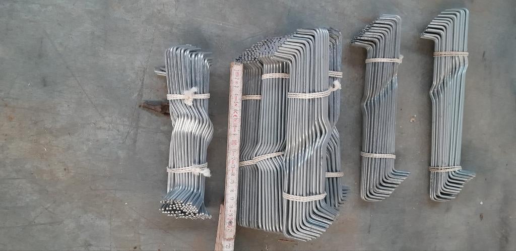 Spouwhaken met drup, spouwankers gegalvaniseerd, Doe-het-zelf en Bouw, Ophalen, Nieuw