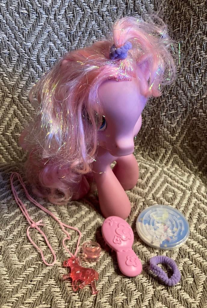 Grote Pinkie Pie pony met extra’s., Ophalen of Verzenden, Zo goed als nieuw