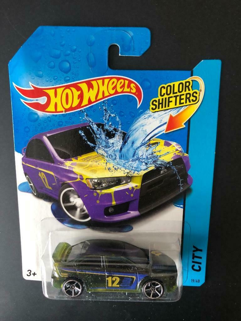 Hot Wheels Color Shifters "2008 Mitsubishi Lancer Evolution", Ophalen of Verzenden, Nieuw, Auto