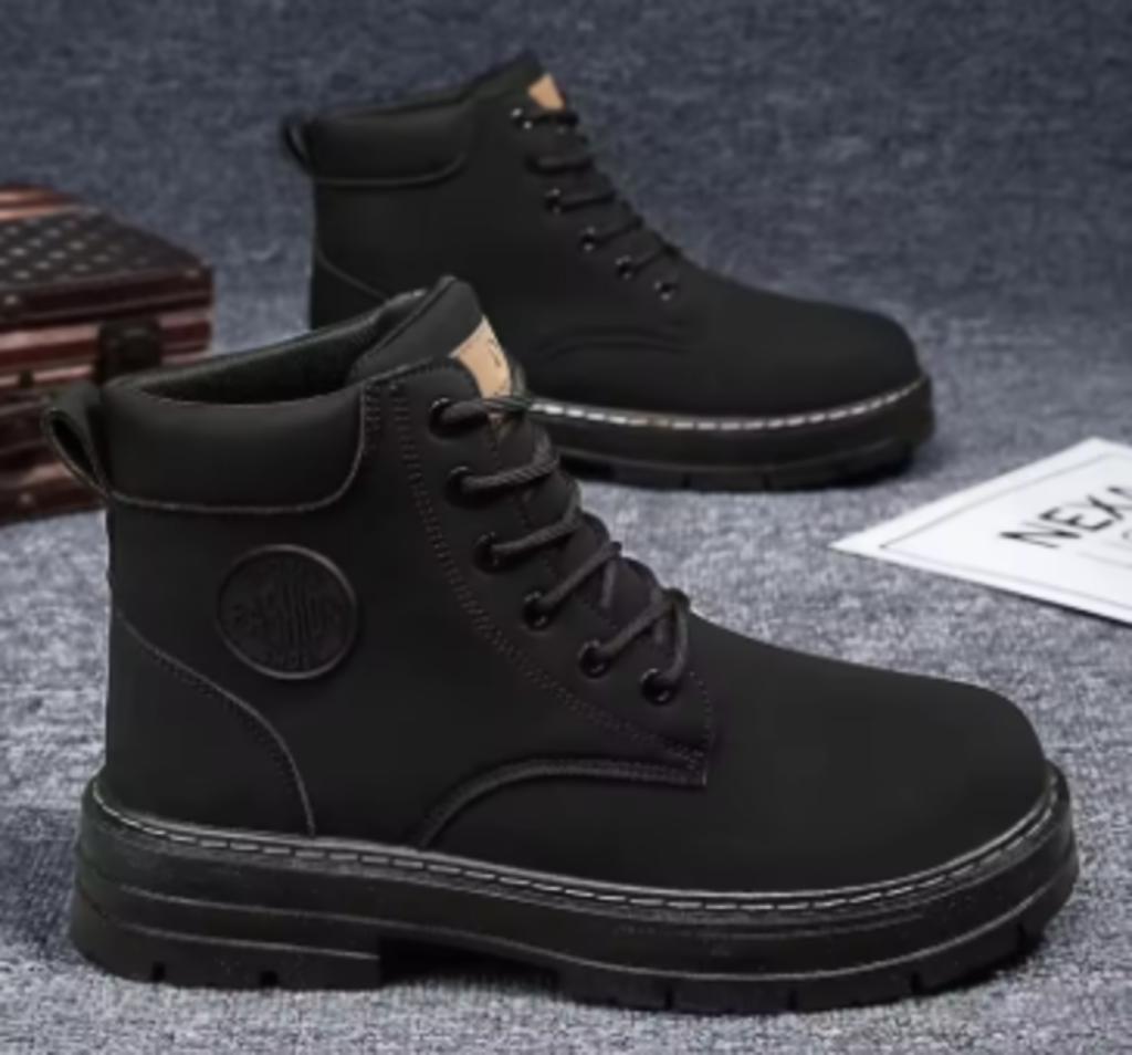 Chaussures pour hommes, bottes hautes tendance à lacets, Vêtements | Hommes, Chaussures, Enlèvement ou Envoi, Neuf, Noir, Chaussures de marche
