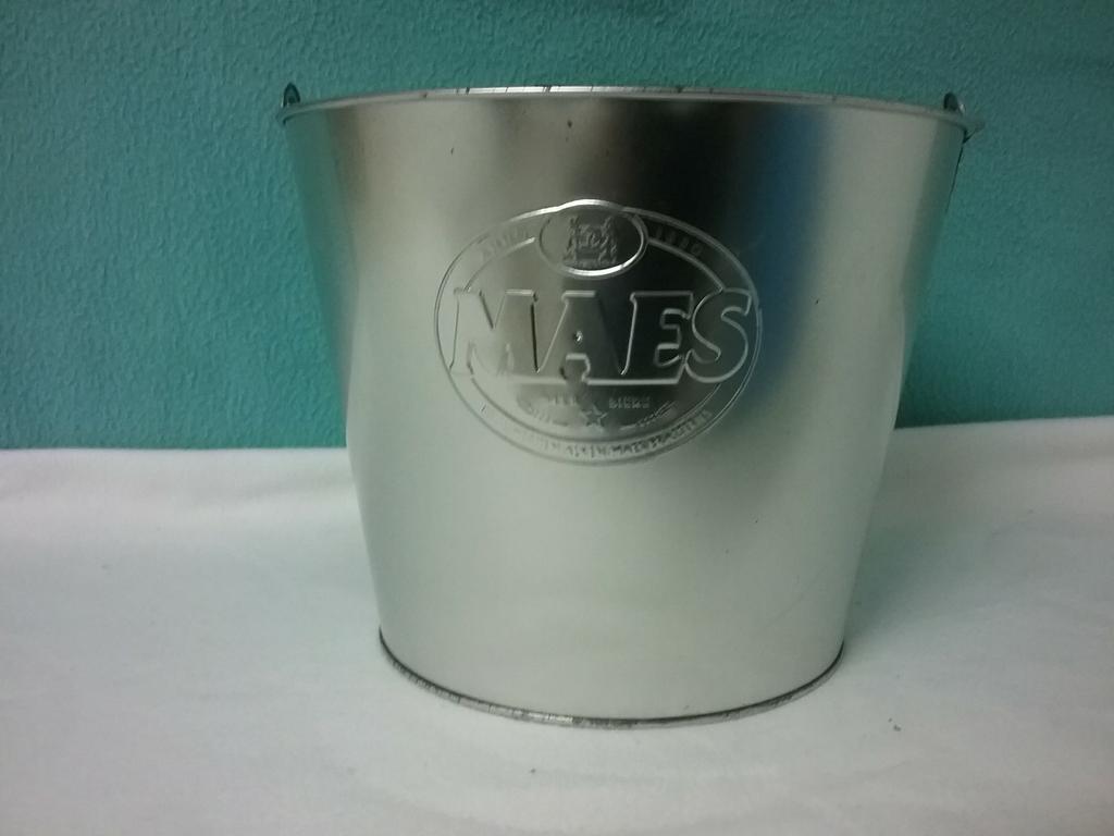 Seau à glace Maes, Collections, Marques de bière, Enlèvement ou Envoi, Utilisé, Autres marques