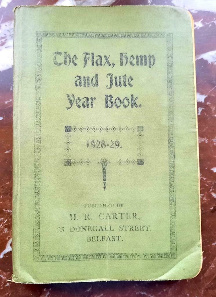 Carters Flax , Hemp And Jute Year Book And Directory 1928 -, Enlèvement ou Envoi, H.R. Carter