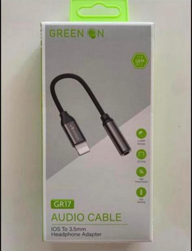 Iphone - headphone / audio kabel, Ophalen, Zo goed als nieuw