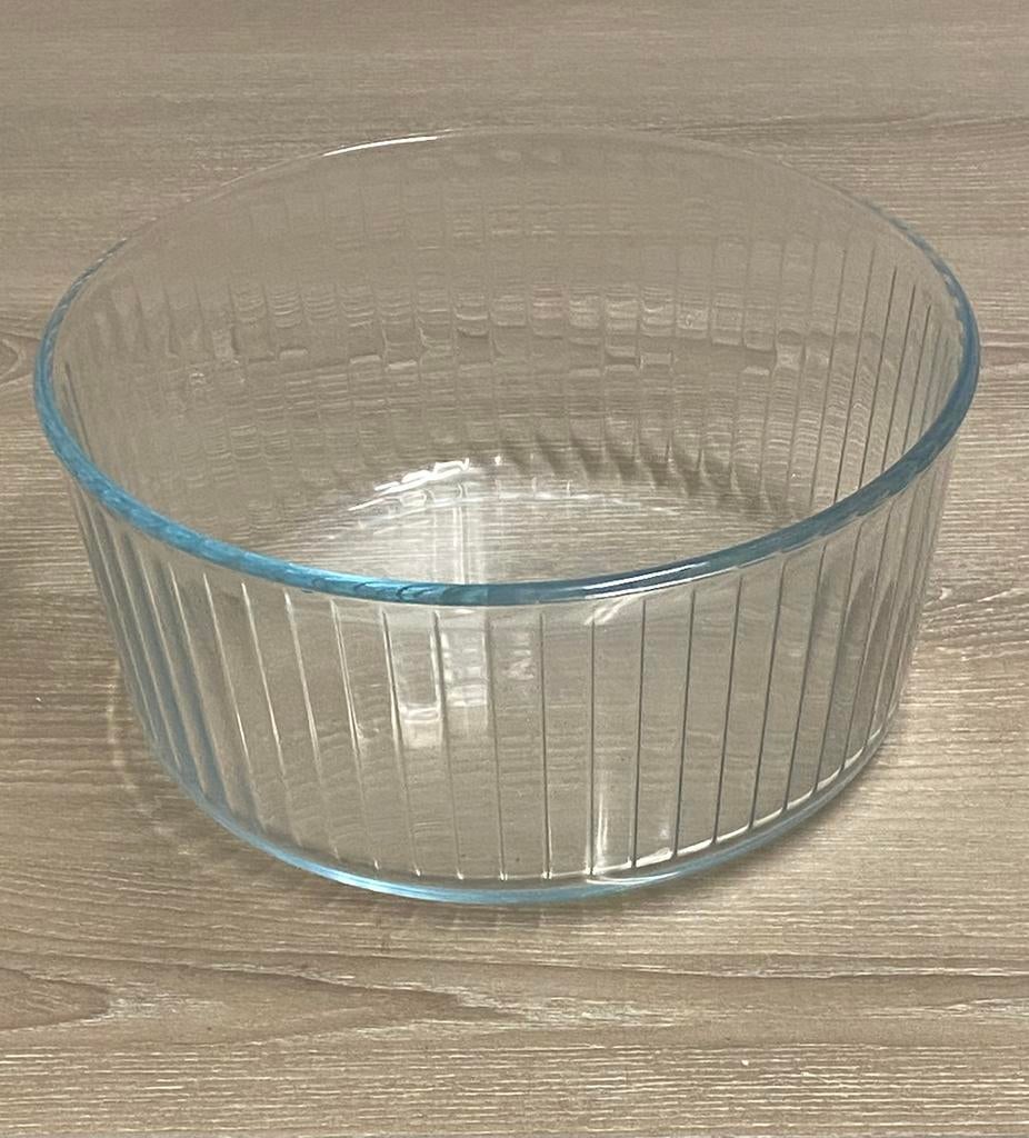 Moule a soufflé Pyrex en verre, prix : 8€, Maison & Meubles, Enlèvement ou Envoi, Comme neuf