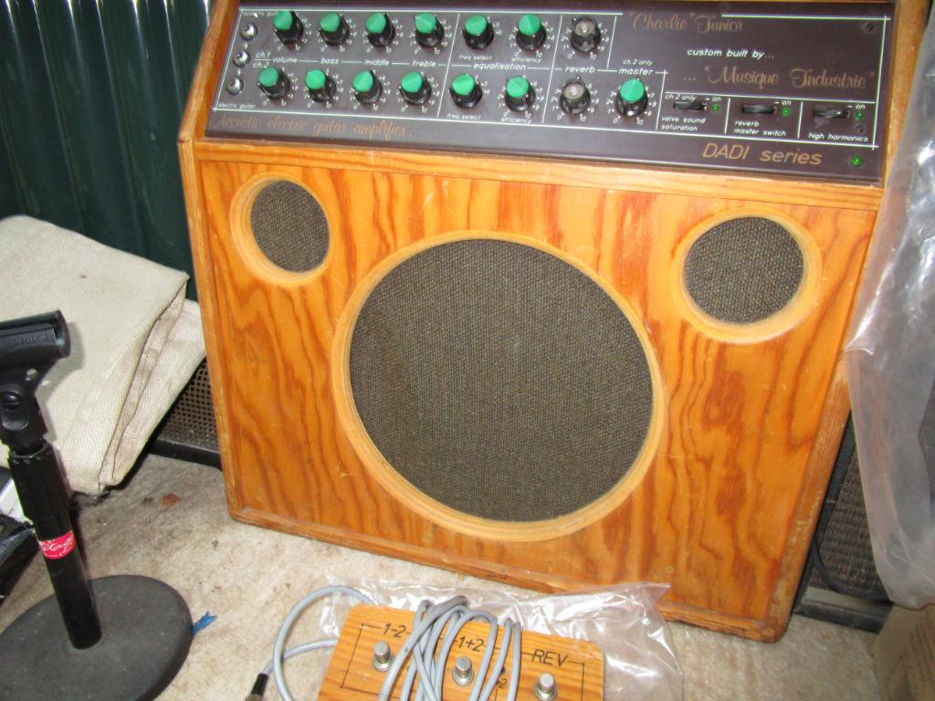 gitaar versterker Charlie Jr. 1976 original. Model 1005, Ophalen, Gebruikt, Gitaar, 50 tot 100 watt