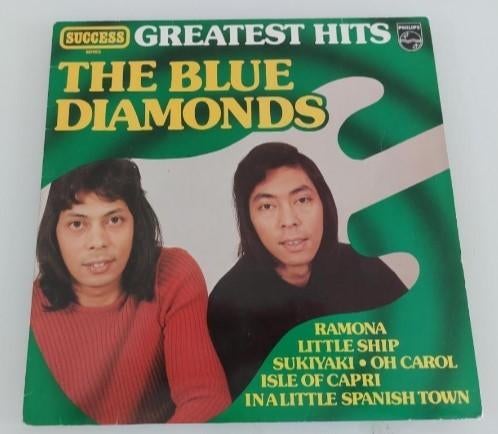 Vinyl LP The Blue Diamonds Greatest hits Pop Rock, Ophalen of Verzenden, 12 inch