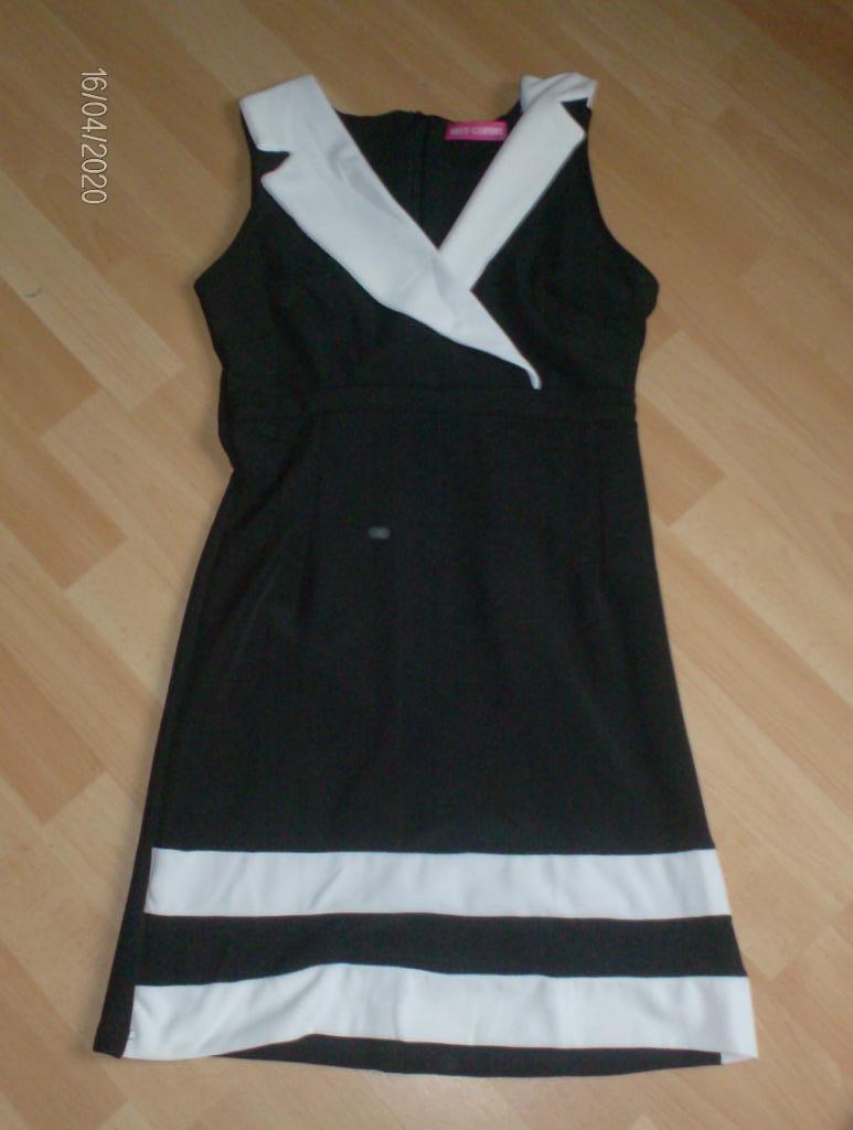 JURK ZWART/WIT MERK BEST COPINE – MAAT 36, Kleding | Dames, BEST COPINE, Wit, Ophalen of Verzenden, Maat 36 (S)