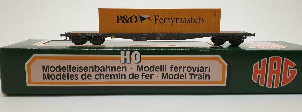 HAG 391 HO SBB  FERRYMASTERS GS/DC  (#522), Gelijkstroom, Wagon, Ophalen of Verzenden, Zo goed als nieuw