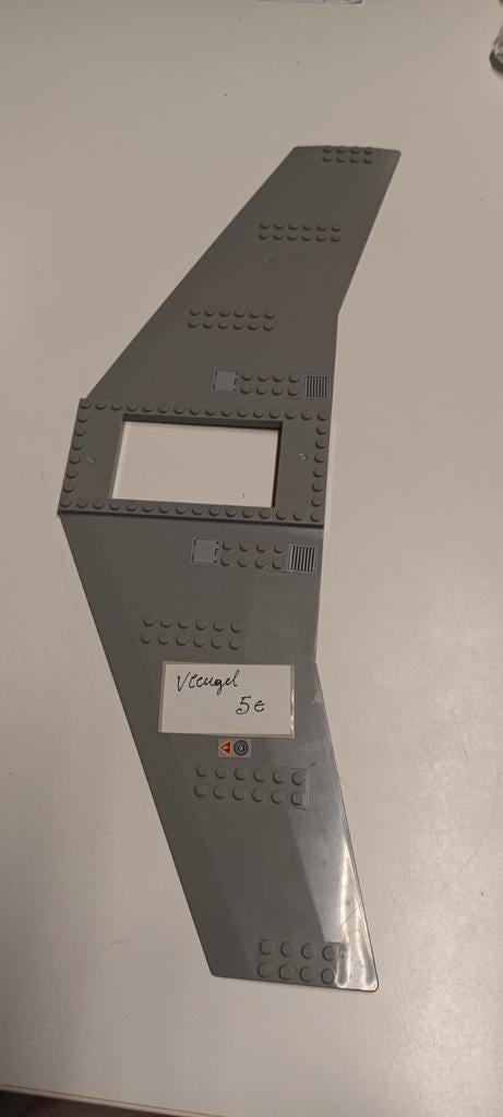 Lego vleugel grijs, Ophalen of Verzenden, Zo goed als nieuw, Lego