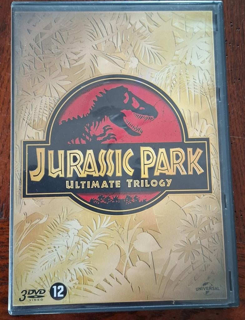 Jurassic Park Ultimate Trilogy 3 dvd's, CD & DVD, DVD | Aventure, À partir de 12 ans, Enlèvement ou Envoi, Comme neuf, Coffret